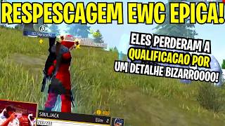 NAO E POSSIVEEEEL! FICARAM FORA DA FINAL DO MUNDIAL EWC DE FREE FIREE!