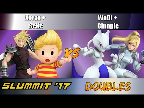 SLummit 2017 Xorax & SeKe vs WaDi & Cinnpie Doubles Losers Finals