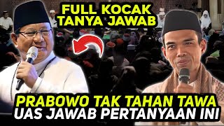 Download lagu FULL KOCAK ! TANYA JAWAB USTADZ ABDUL SOMAD DI DEPAN PRABOWO KETAWA SAMPAI NGAKAK mp3