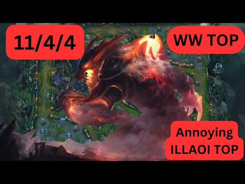 Warwick Top Lane Duel: Testing the Strength of Illaoi!