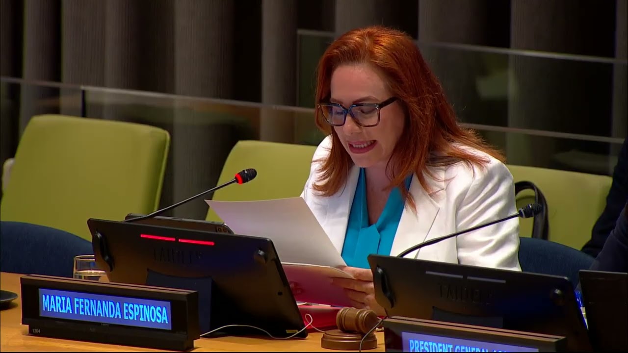 Candidate au poste de Secrétaire général de l'ONU : Maria Fernanda Espinosa | Dialogue interactif