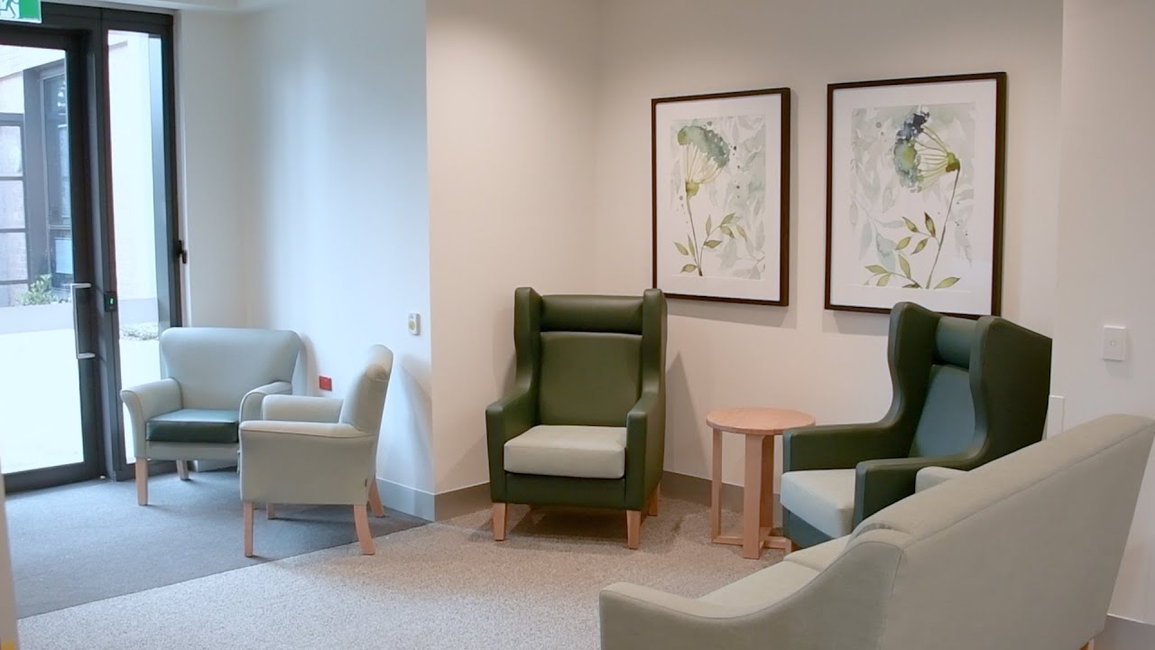 Dementia friendly features at the Wantirna residential aged care facility