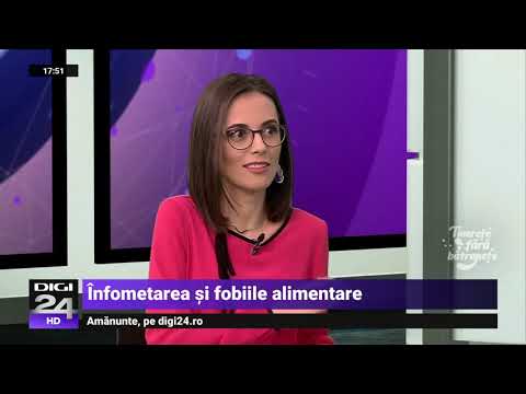 Despre anorexie la DIGI24.