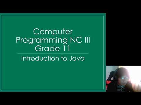 Computer Programming 11a Module 1introduction To Java Programming
