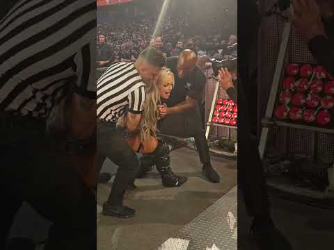 Liv Morgan Injured RAW 7/24 #livmorgan #raw #tampa