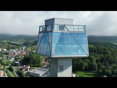 Observation tower Kristal in Rogaška Slatina, 17 May 2024 / Razgledni stolp Kristal, 17. maj 2024
