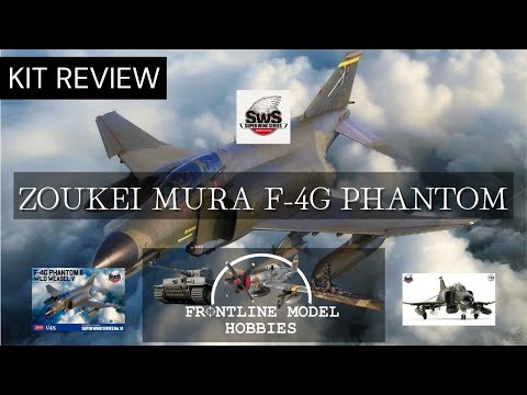 Zoukei Mura 1/48 SWS48-14 F-4G Wild Weasel REVIEW