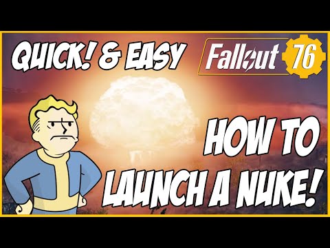 How To Easily Drop A Nuke In Fallout 76 *QUICK METHOD*