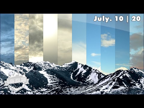 Clouds in the Mountains! | Time Lapse | Anchorage Alaska // Cospe feat. Russell Vista - AAALRIGHT