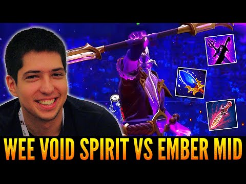W33 Void Spirit vs 18 Kills Ember Spirit - What a Game - Dota 2 Highlights