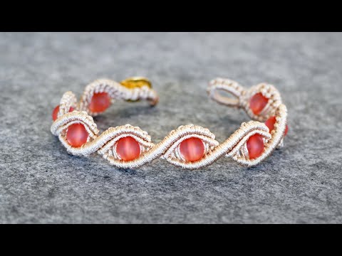 Spiral Macrame Patterns DIY Macrame Spiral Bracelets