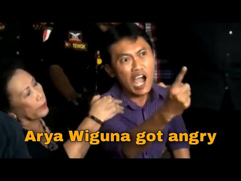 Arya Wiguna got angry meme template