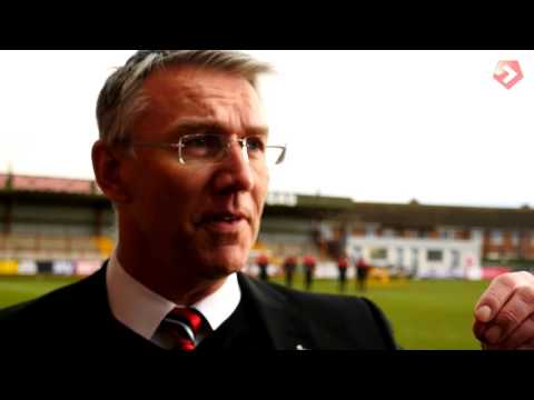Nigel Adkins' Fleetwood reaction