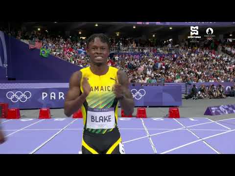 Paris 2024 |Jamaica's Akeem Blake 5th in Men's 100m semi-final heat, Cuba's Espinosa 9th | SportsMax