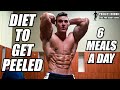 MY DIET TO GET SHREDDED - 6 MEALS - IFBB PRO MEN'S PHYSIQUE