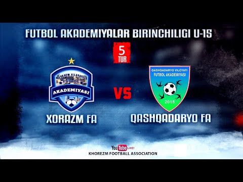 Futbol akademiyalar birinchiligi U-15 | Xorazm FA - Qashqadaryo FA | 5-tur