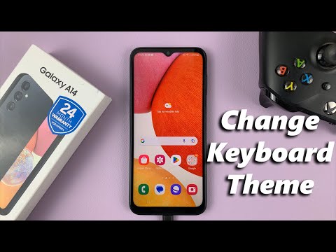 How To Change Keyboard Theme On Samsung Galaxy A14