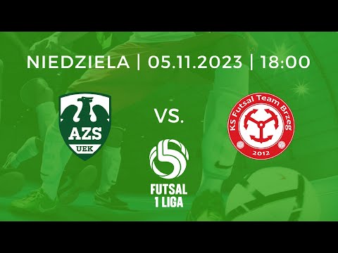 1 Liga PLF AZS UEK Kraków -  Ks Futsal Team Brzeg
