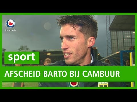 SPORT: Martijn Barto neemt afscheid bij Cambuur