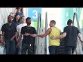 TOUCHING HANDS ON THE ESCALATOR MAN EDITION