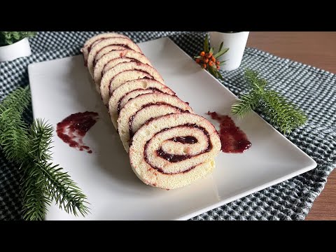 Ruladă cu gem cea mai simplă și rapidă rețetă iată secretul care elimină riscul de a se rupe