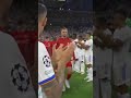 Real Madrid respect Liverpool with guard of honour❤️🏆