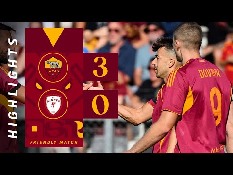 AS Associazione Sportiva Roma 3-0 AS Association Sportive de Cannes 