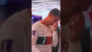 Ronaldo's Team is Out Of FIFA  World Cup 2022 |Last Match of Ronaldo In World Cup Emotional Movement