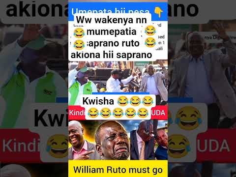 wakenya ni nn mumepatia saprano aki 😂😂😂😂😂😂😂