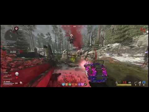 Die Maschine exfilling at the last possible second