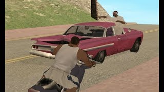 Where do the Ballas go during the mission Big Smoke? In the Beginning mission 2 - GTA San Andreas
