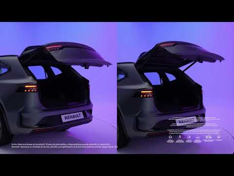 apertura eléctrica del baúl - Koleos full hybrid E-Tech - Renault