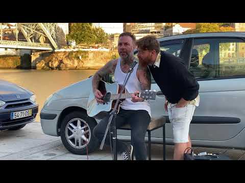 Xinas Late & Tiago Barbosa - Wish You Were Here (Pink Floyd) - live acoustic cover