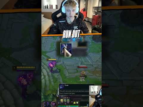 Rekkles shows a late game trick for ADCs! #rekkles #leagueoflegends #fnatic #jhin #caitlyn