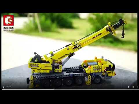 Автокран SEMBO Technic City ЛЕГО