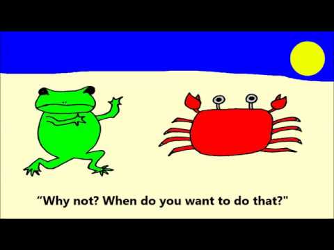 日本文化学科 The Back-riding game of the Frog and the Crab　かえるとかにのせおいくらべ（17AA074）