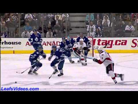 OTT 0 @ TOR 2 - Phil Kessel Scores - 101009