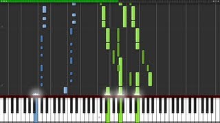 Synthesia - Gladiator - Now We Are Free - Piano Tutorial HD