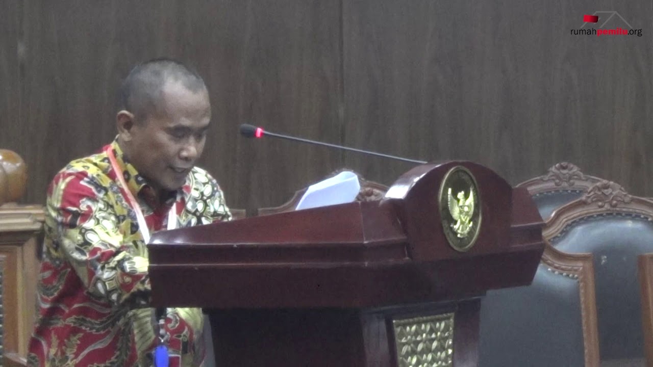 Keterangan Ahli Pemohon Didik Supriyanto