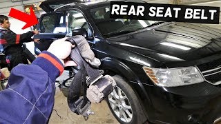 HOW TO REPLACE REAR SEAT BELT ON DODGE JOURNEY FIAT FREEMONT