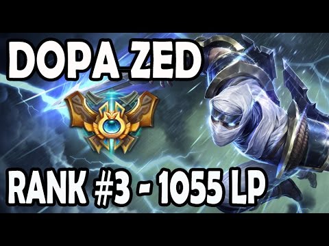 Apdo (Dopa) ZED vs JAYCE - Road to Rank #1 Korea Challenger 1055LP