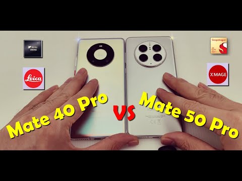 Huawei Mate 50 Pro vs. Mate 40 Pro – vollständiger Vergleich, Geschwindigkeits- und Kameratest 🔥🔥🔥