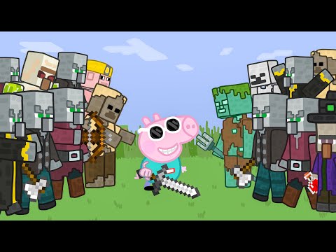 Speedrunner George vs Minecraft Animation