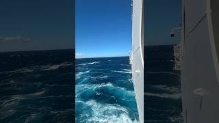 Ship Turning #cruise ship #merchant navy