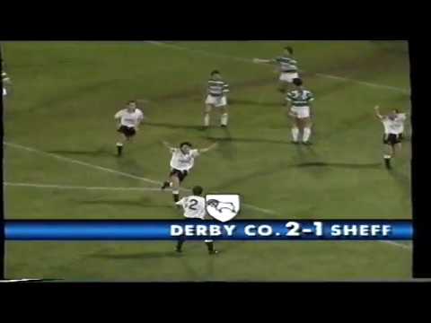 1989-90 Derby County 2 Sheffield Wednesday 1 -  League Cup 3rd Round - 25/10/1989