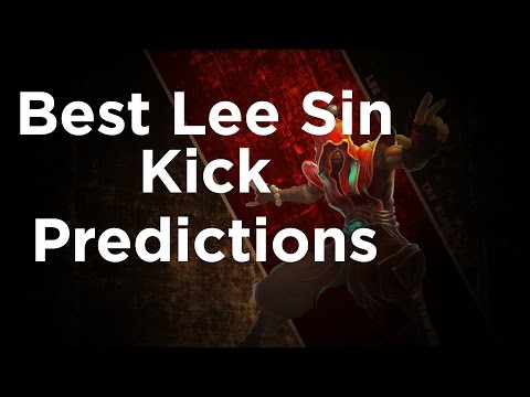 Best Lee Sin Kick Predictions | LoL Montage | League Of Legends Highlight