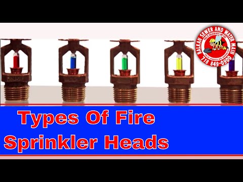 Types of Fire Sprinkler Heads Explained: Courtesy of Team Balkan