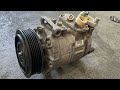 VAG Skoda Vw Audi How To Fix A Noisy AC COMPRESSOR From Denso