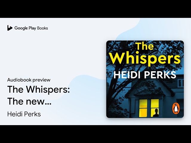 Vídeo relacionado con The Whispers: The new impossible-to-put-down thriller from the bestselling author