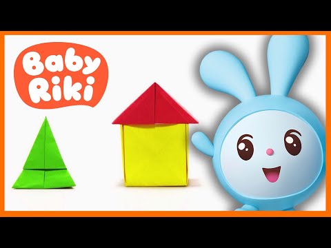 Construim căsuțe cu BabyRiki | Desene animate Copii